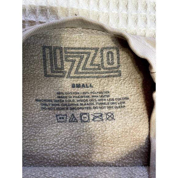Lizzo You're Special Concert Tour Merch Crew Neck Graphic Sweatshirt Beige Small - Picture 13 of 13